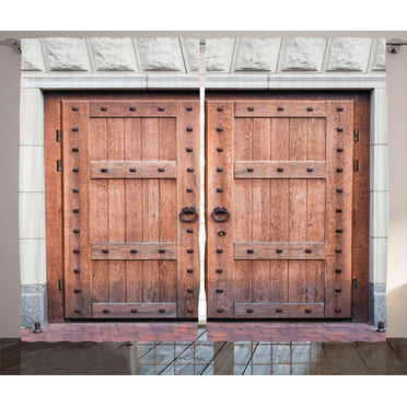 Saffron 42" x 72" Lined Cotton French Door Panel by Park Designs